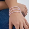 Bijou Brigitte Ensemble de bracelets - Rose Sparkle Online