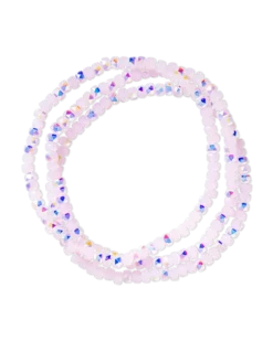Bijou Brigitte Ensemble de bracelets - Rose Sparkle Online