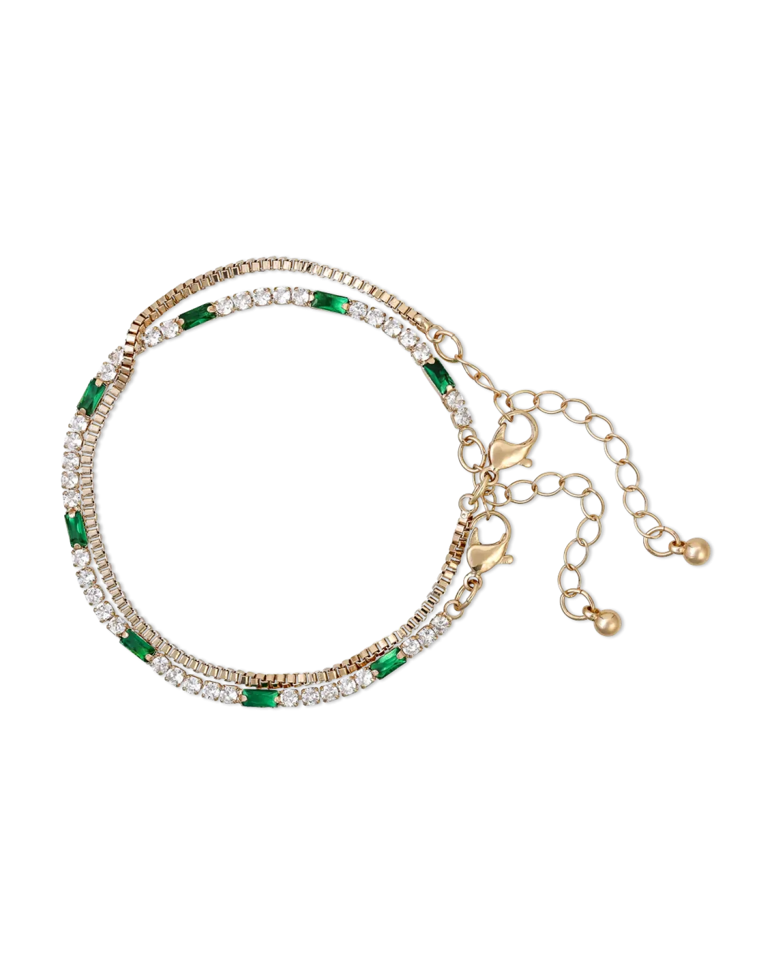 Bijou Brigitte Ensemble de bracelets - Shiny Duo Hot