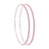 Bijou Brigitte Ensemble de bracelets - Shiny Pink Clearance