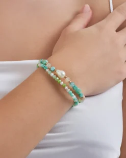 Bijou Brigitte Ensemble de bracelets - Summer Beads Clearance