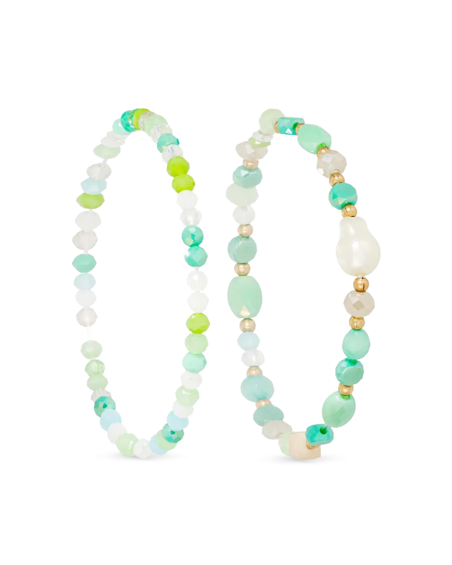 Bijou Brigitte Ensemble de bracelets - Summer Beads Clearance