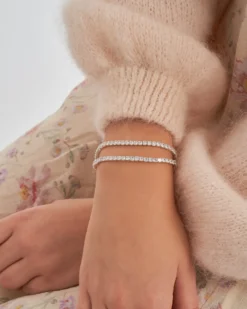 Bijou Brigitte Ensemble de bracelets - Zirconia Duo Clearance