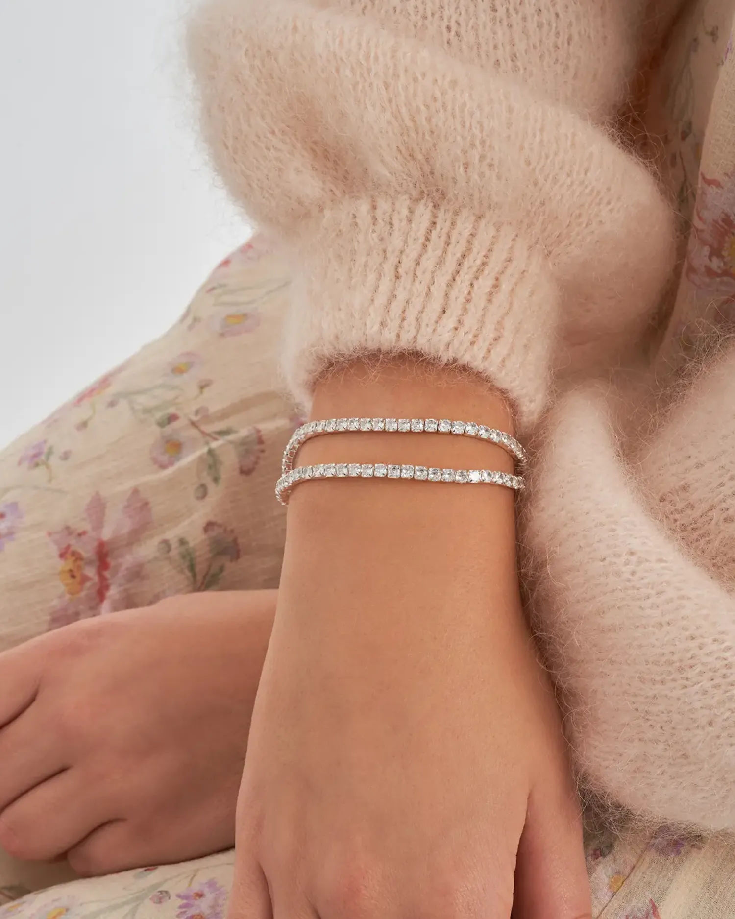 Bijou Brigitte Ensemble de bracelets - Zirconia Duo Clearance