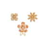 Bijou Brigitte Ensemble de broches - Glittering Flowers Clearance