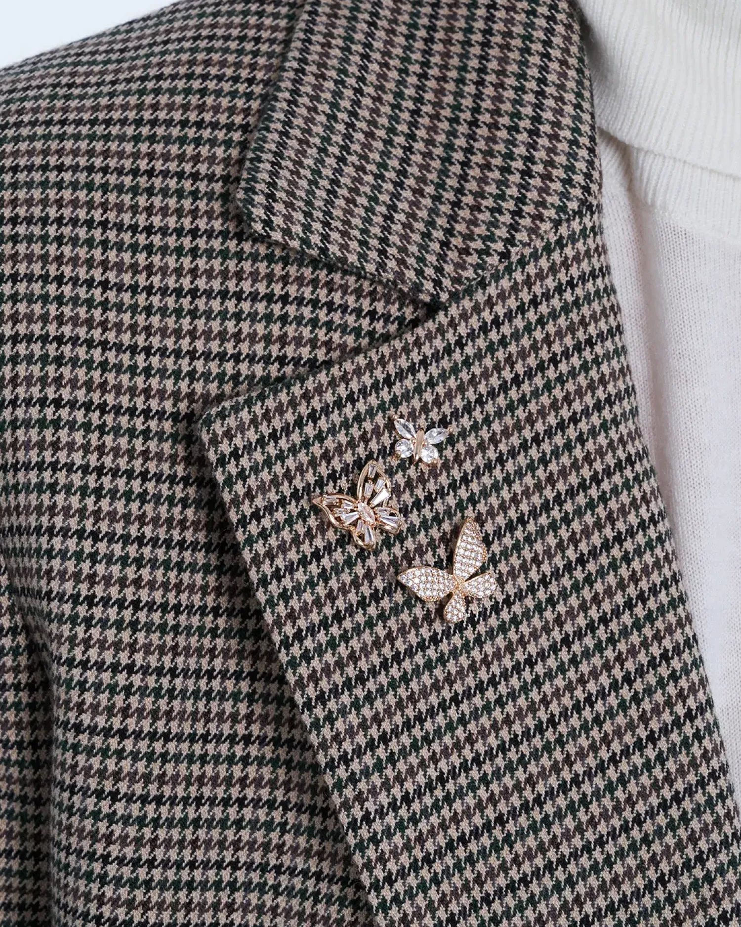 Bijou Brigitte Ensemble de broches - Golden Trio