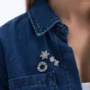 Bijou Brigitte Ensemble de broches - Winter Trio Discount