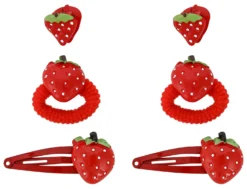 Bijou Brigitte Ensemble de cheveux fille - Rêve de fraises Sale