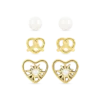 Bijou Brigitte Ensemble de clous d'oreilles - Alpine Charms Best
