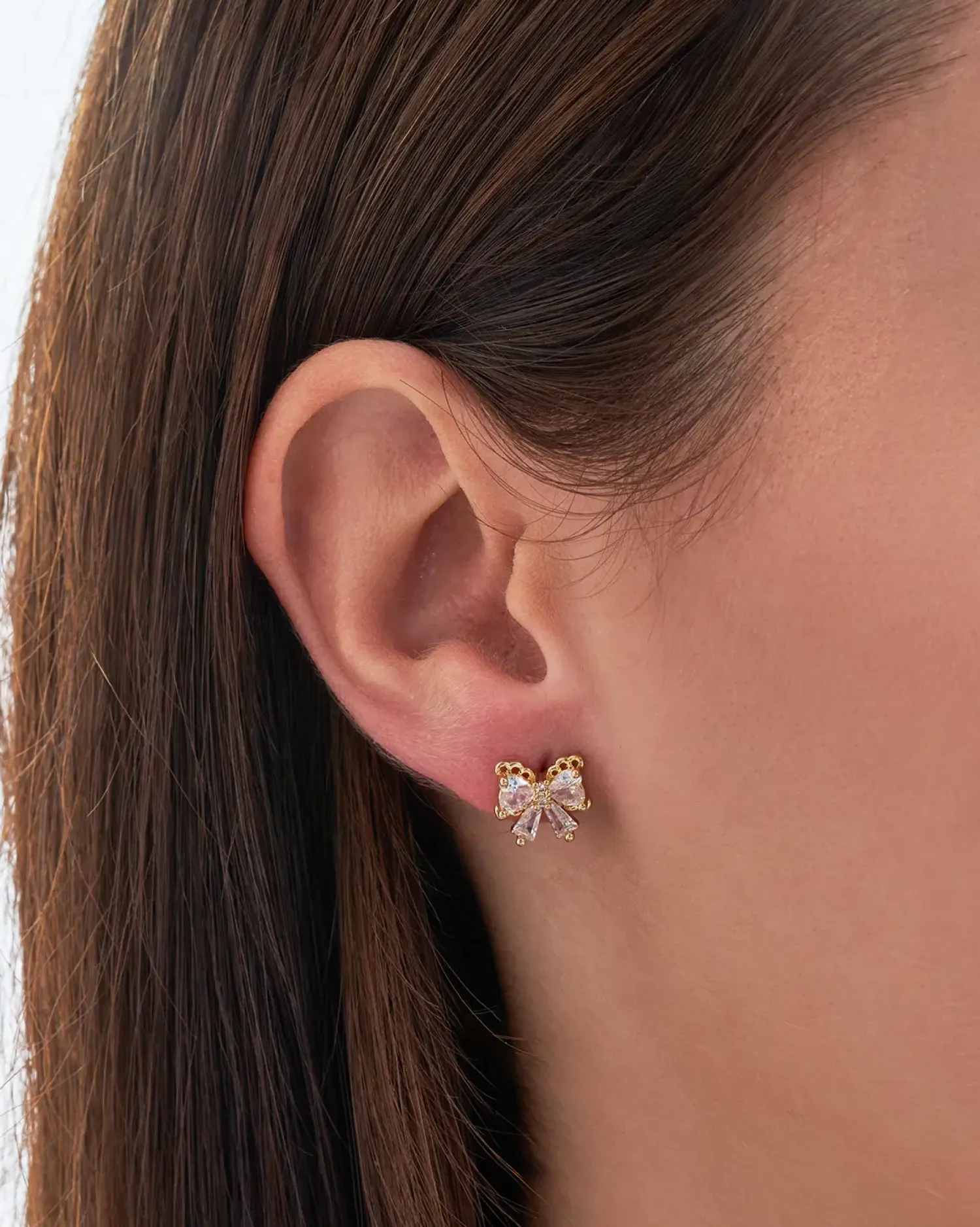 Bijou Brigitte Ensemble de clous d'oreilles - Bow Trio New