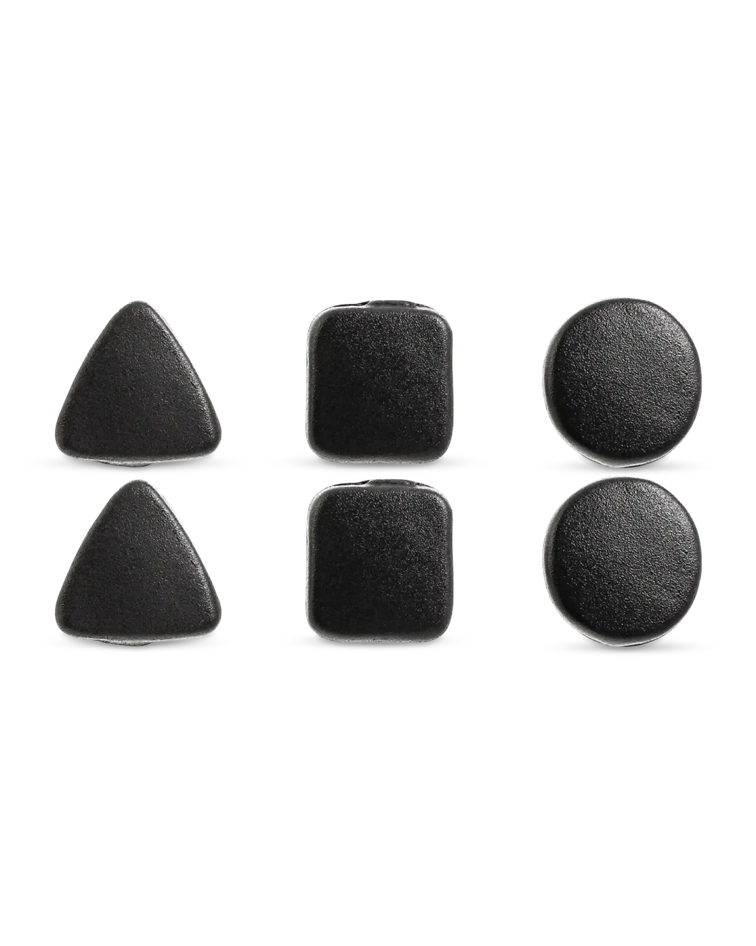 Bijou Brigitte Ensemble de clous d'oreilles - Black Shapes Sale
