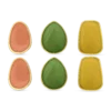 Bijou Brigitte Ensemble de clous d'oreilles - Colorful Enamel Clearance