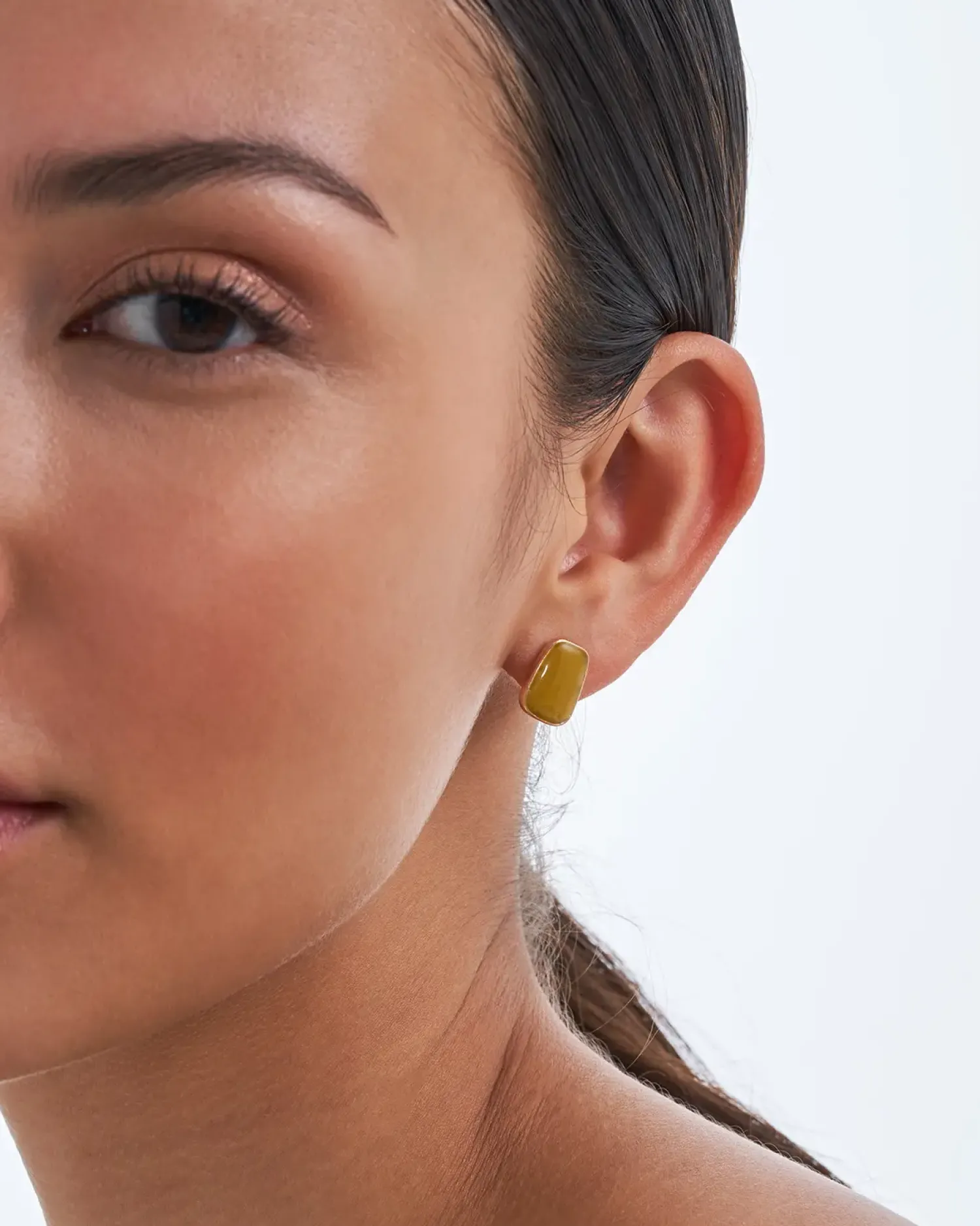 Bijou Brigitte Ensemble de clous d'oreilles - Colorful Enamel Clearance