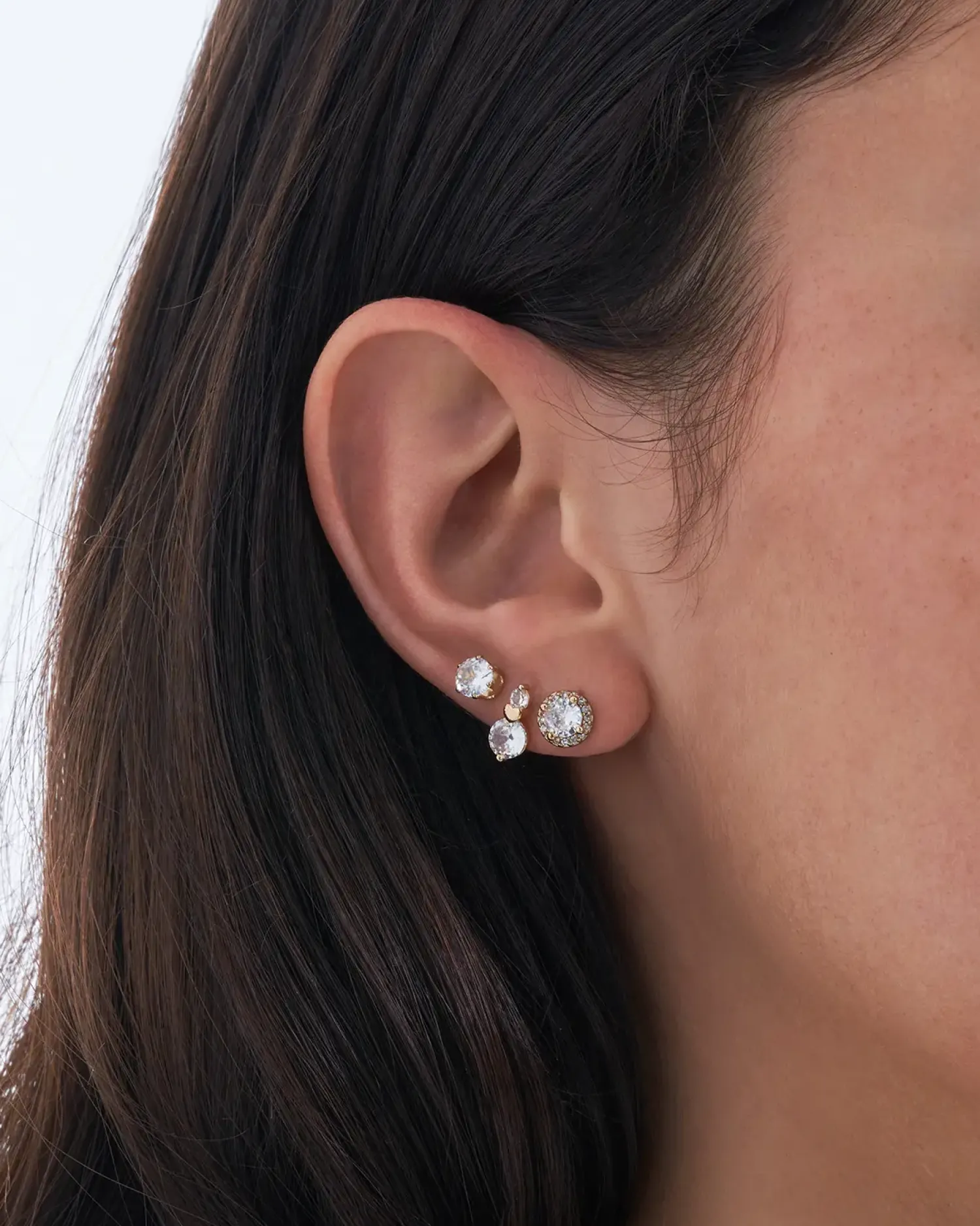 Bijou Brigitte Ensemble de clous d'oreilles - Exclusive Vibe Clearance