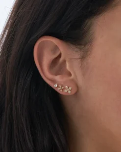 Bijou Brigitte Ensemble de clous d'oreilles - Floral Fizz Discount