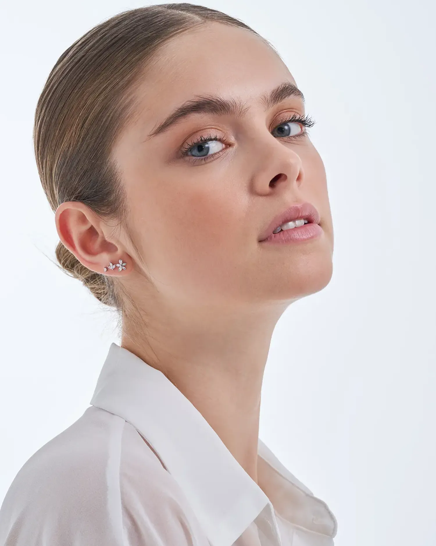 Bijou Brigitte Ensemble de clous d'oreilles - Floral Trio Best