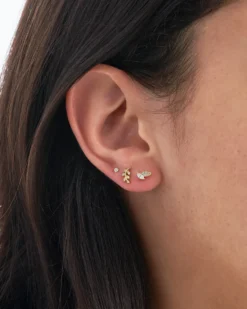 Bijou Brigitte Ensemble de clous d'oreilles - Golden Spark Online