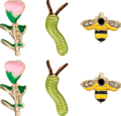 Bijou Brigitte Ensemble de clous d'oreilles - Garden Whimsy Clearance