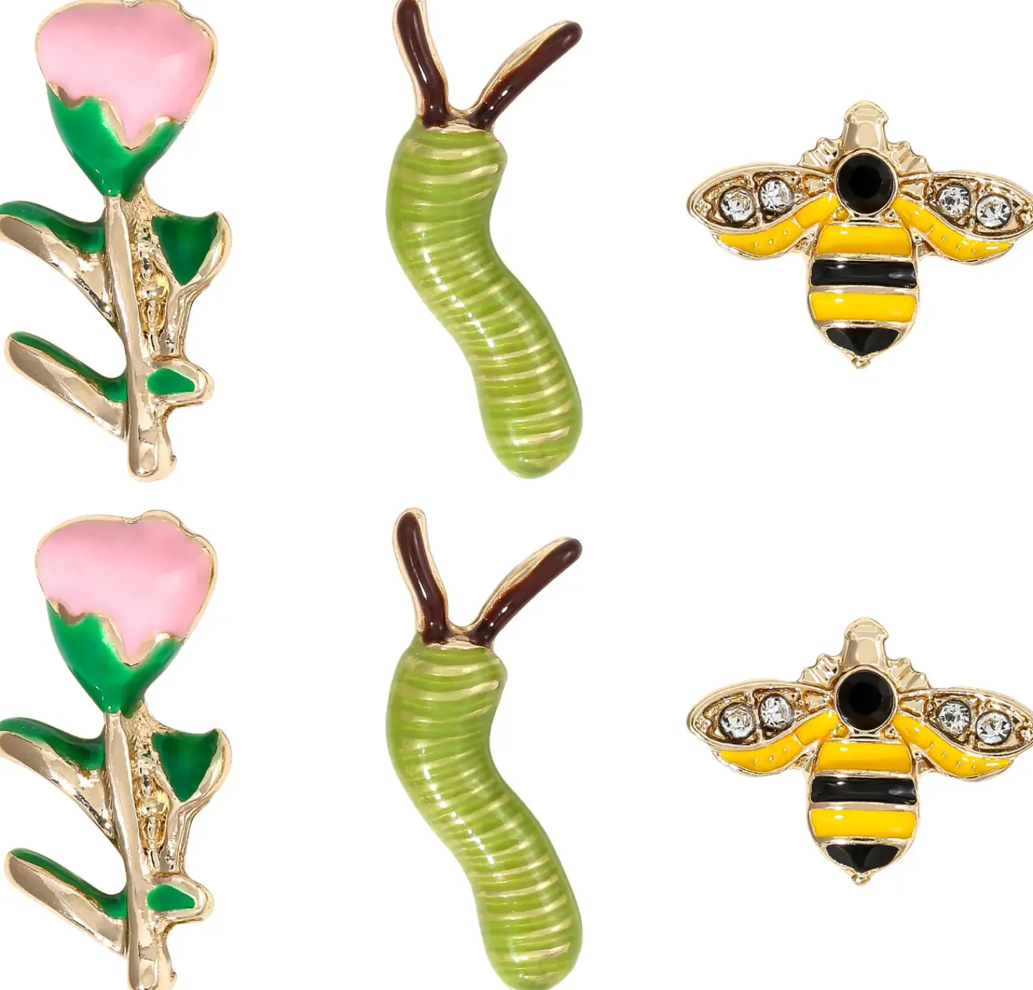 Bijou Brigitte Ensemble de clous d'oreilles - Garden Whimsy Clearance