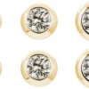 Bijou Brigitte Ensemble de clous d'oreilles - Goldie Trio Clearance