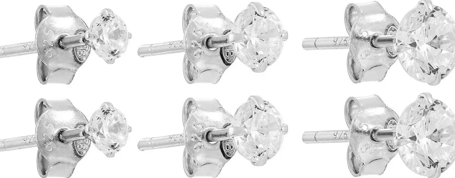 Bijou Brigitte Ensemble de clous d'oreilles - Gleaming Starshine Best