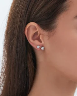 Bijou Brigitte Ensemble de clous d'oreilles - Glamour Trio Online