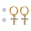 Bijou Brigitte Ensemble de clous d'oreilles - Holy Steel Sale