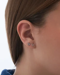 Bijou Brigitte Ensemble de clous d'oreilles - Love Vibe