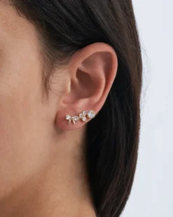 Bijou Brigitte Ensemble de clous d'oreilles - Mindful Trio