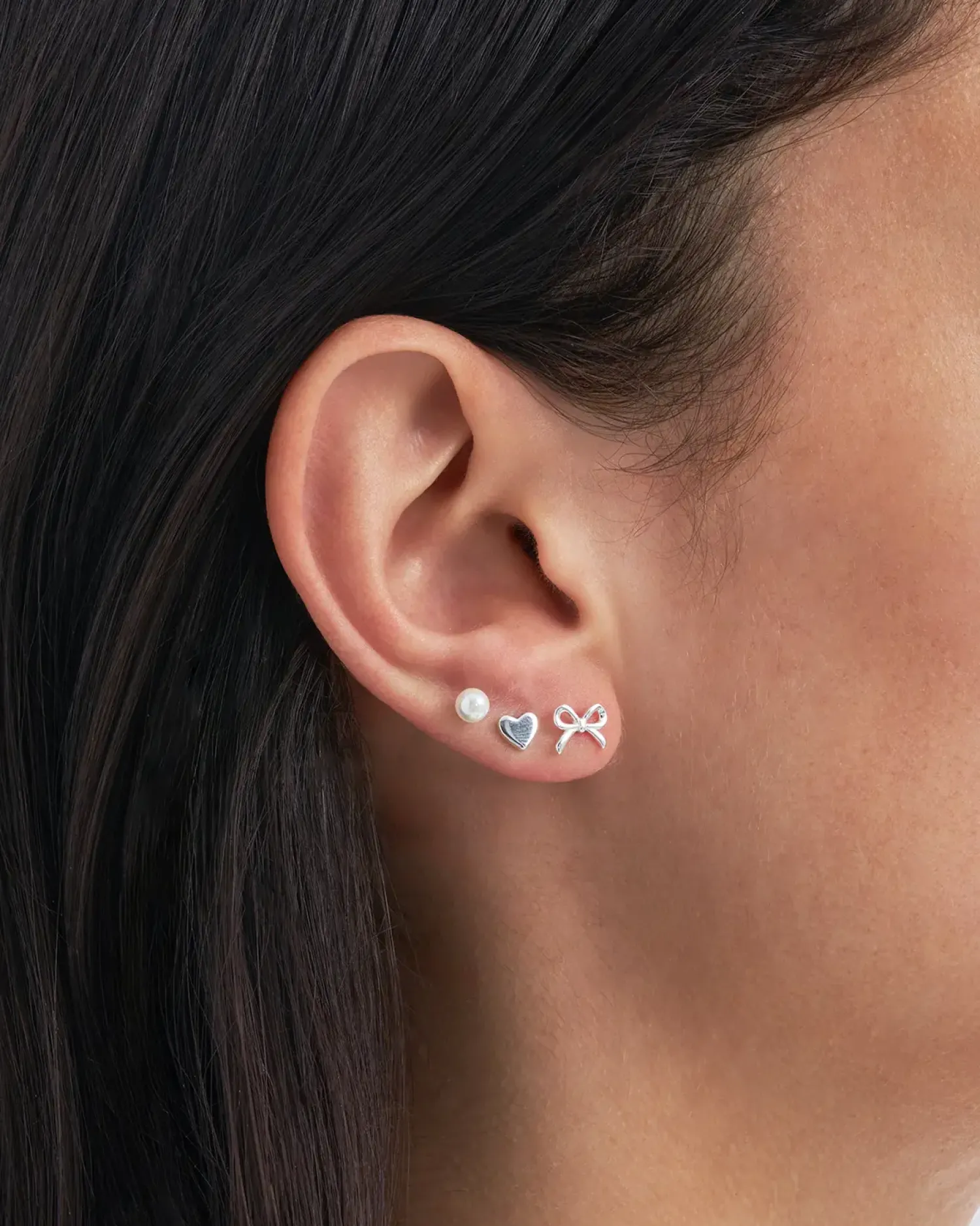 Bijou Brigitte Ensemble de clous d'oreilles - Mindful Shine Hot