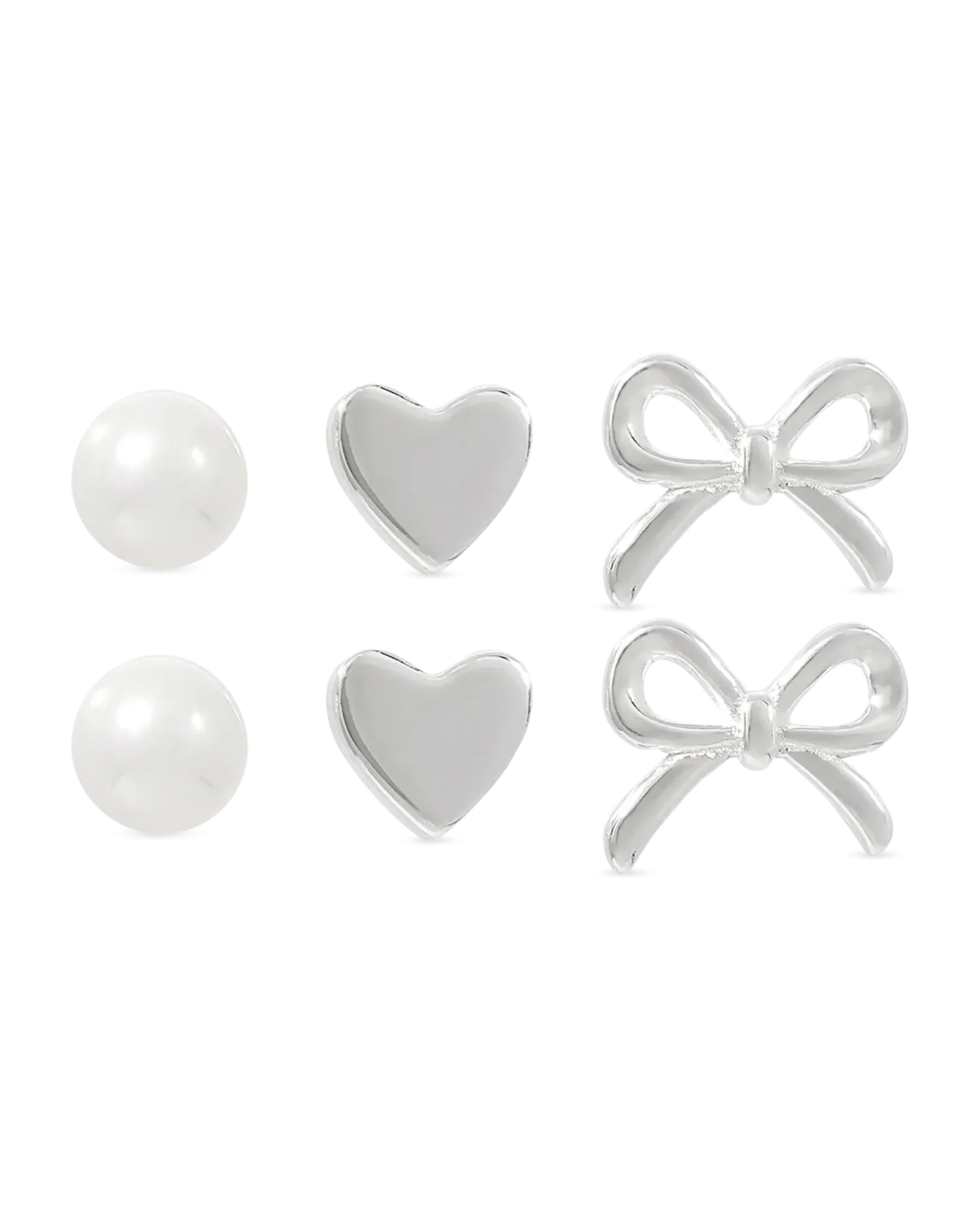Bijou Brigitte Ensemble de clous d'oreilles - Mindful Shine Hot