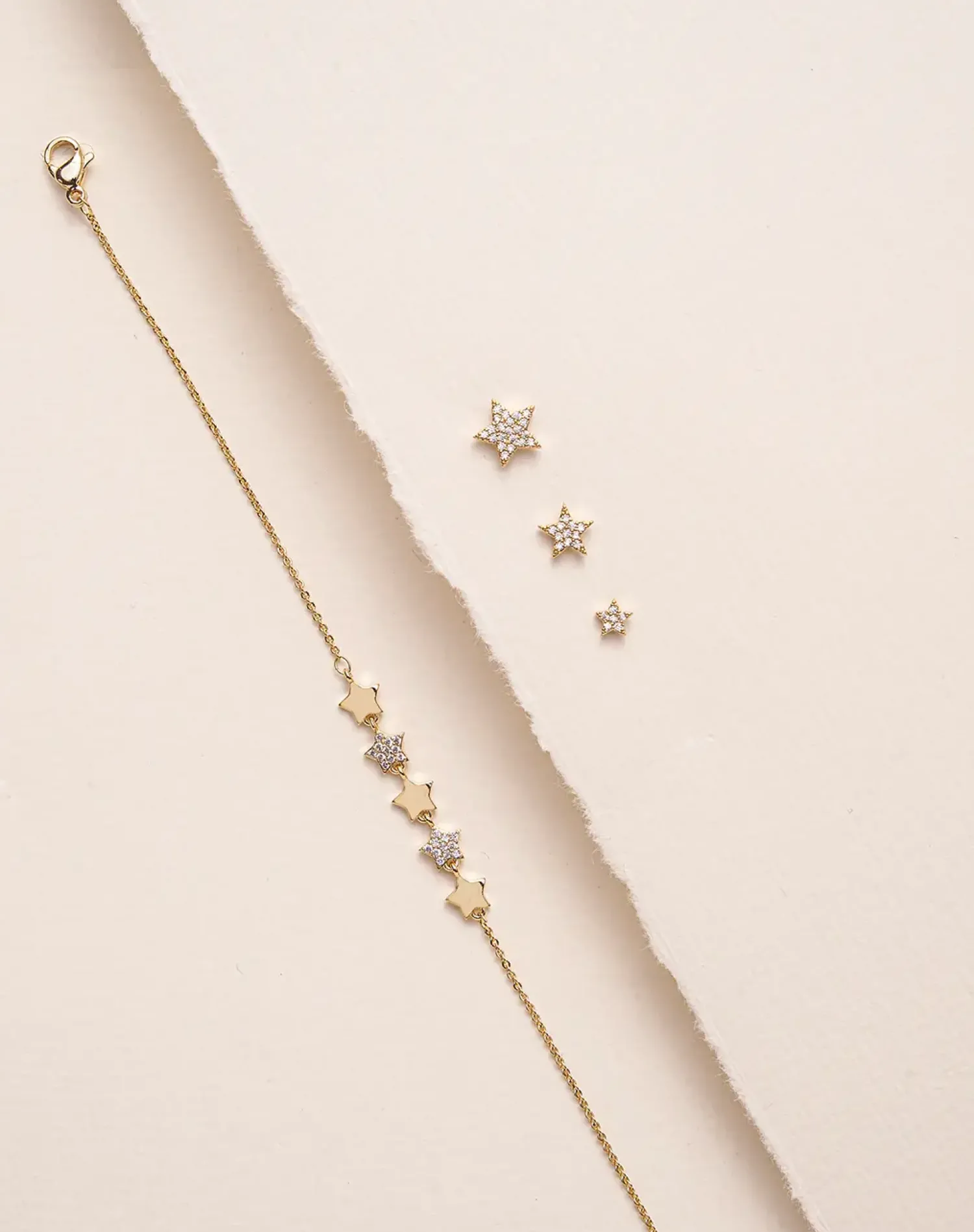 Bijou Brigitte Ensemble de clous d'oreilles - Night Stars Best