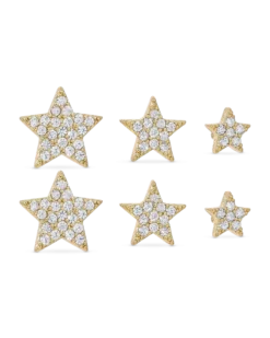 Bijou Brigitte Ensemble de clous d'oreilles - Night Stars Best