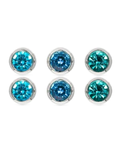 Bijou Brigitte Ensemble de clous d'oreilles - Ocean Colors New