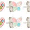 Bijou Brigitte Ensemble de clous d'oreilles - Precious Pastel Clearance