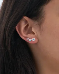Bijou Brigitte Ensemble de clous d'oreilles - Precious Pastel Clearance