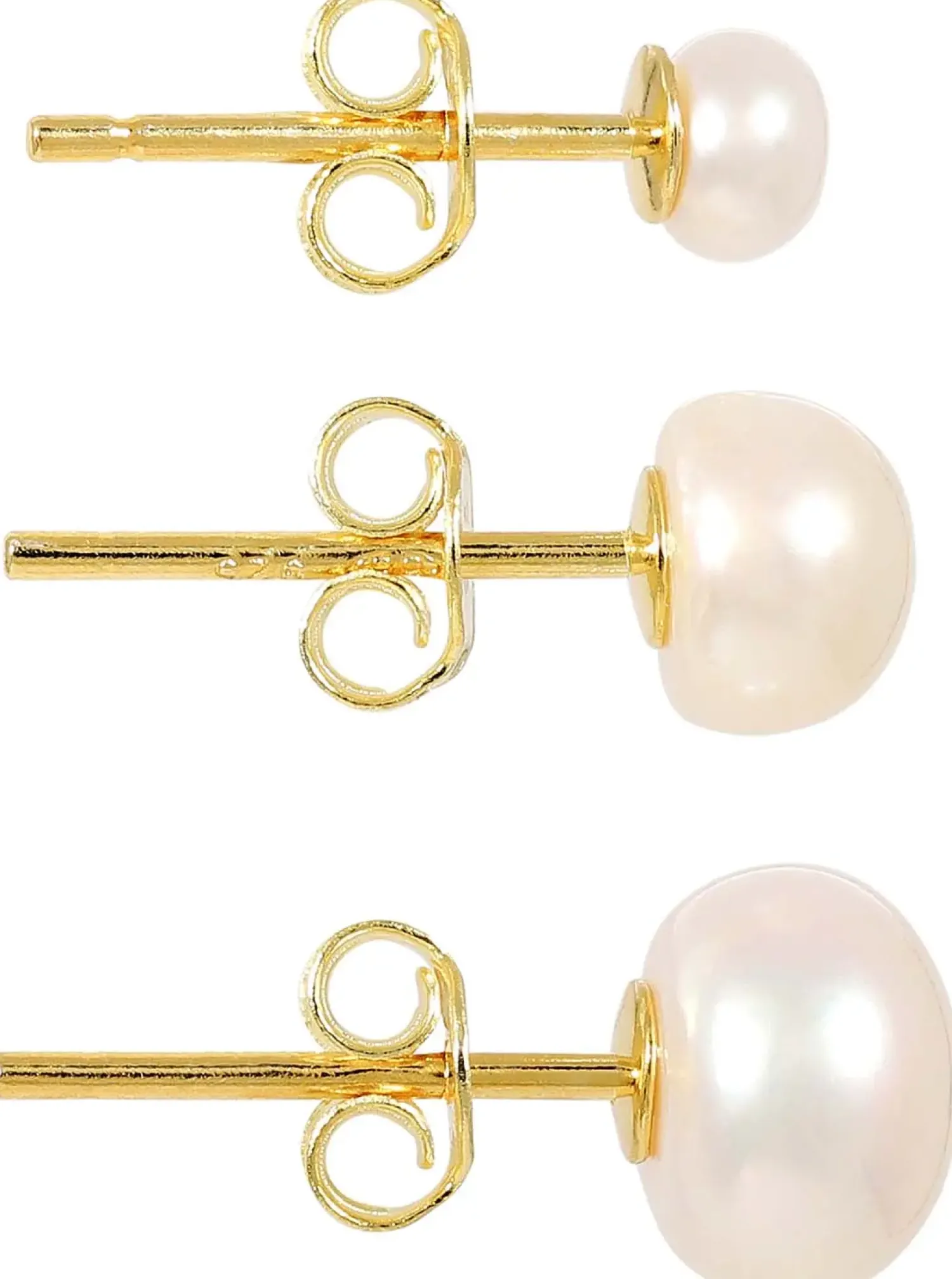 Bijou Brigitte Ensemble de clous d'oreilles - Pearly Essentials Outlet