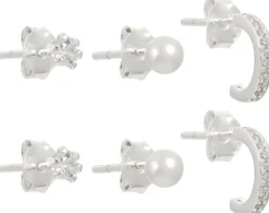Bijou Brigitte Ensemble de clous d'oreilles - Perfect Trio