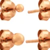 Bijou Brigitte Ensemble de clous d'oreilles - Rosé Bullets Best