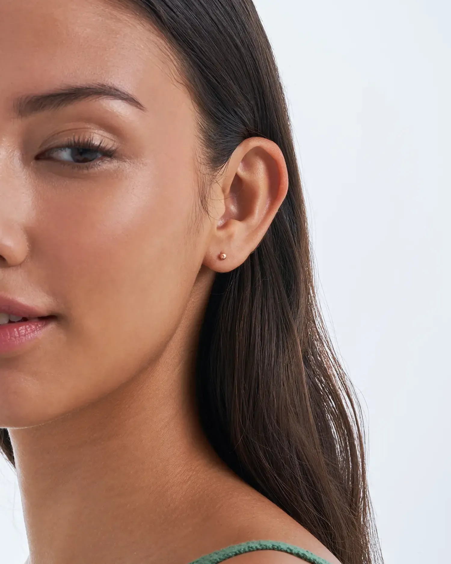 Bijou Brigitte Ensemble de clous d'oreilles - Rosé Bullets Best
