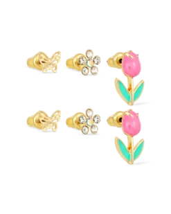 Bijou Brigitte Ensemble de clous d'oreilles - Spring Wonder