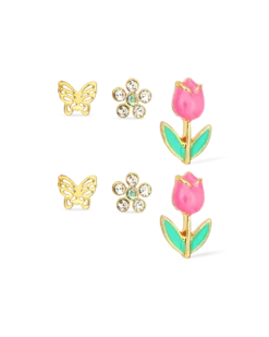 Bijou Brigitte Ensemble de clous d'oreilles - Spring Wonder