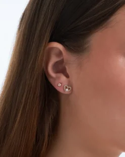 Bijou Brigitte Ensemble de clous d'oreilles - Sparkle Heart New