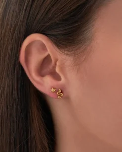 Bijou Brigitte Ensemble de clous d'oreilles - Sparkling Stars Discount