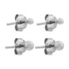 Bijou Brigitte Ensemble de clous d'oreilles - Silver Dots Outlet