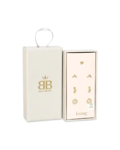 Bijou Brigitte Ensemble de clous d'oreilles - Trio Charm Hot