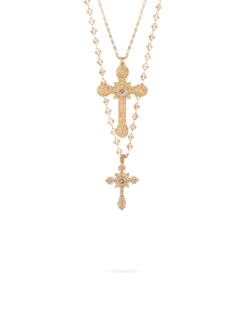 Bijou Brigitte Ensemble de colliers - Cross Duo