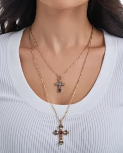 Bijou Brigitte Ensemble de colliers - Duo Cross Discount