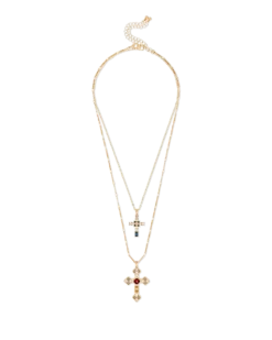 Bijou Brigitte Ensemble de colliers - Duo Cross Discount