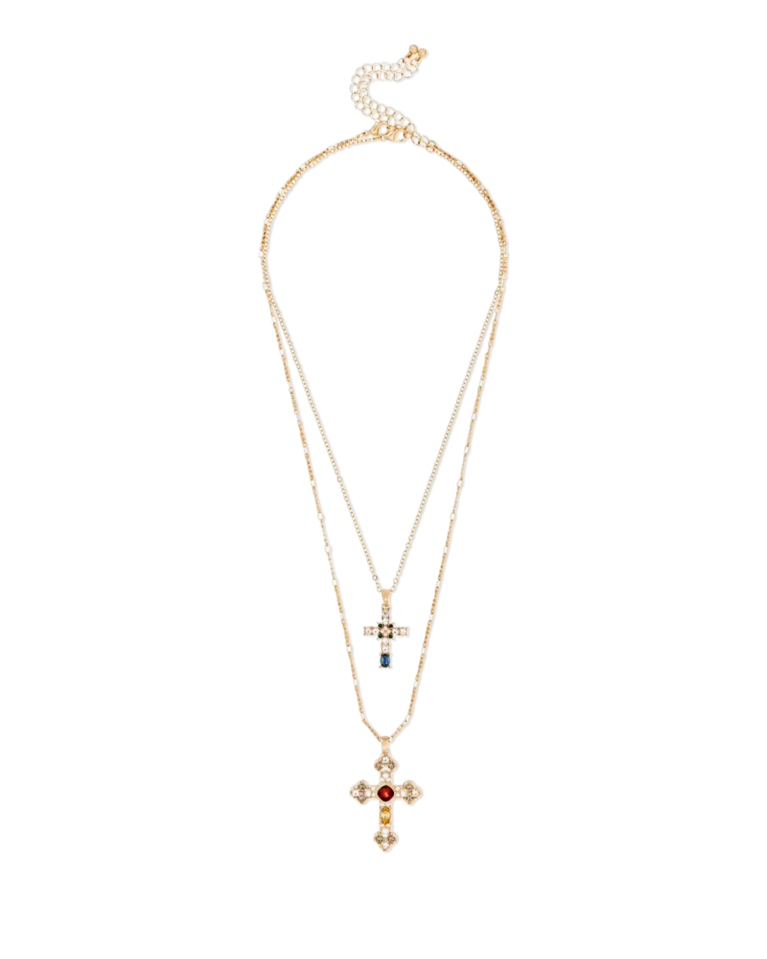 Bijou Brigitte Ensemble de colliers - Duo Cross Discount